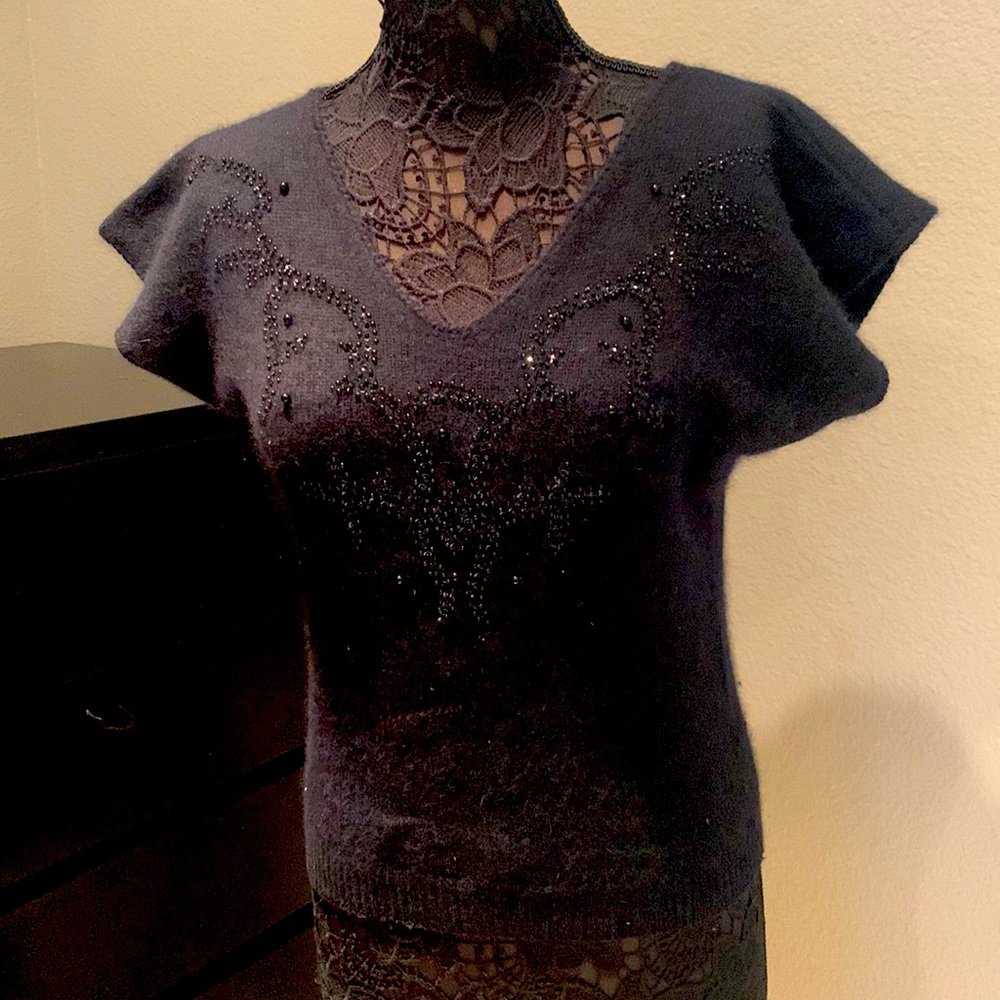 Vintage Christian Dior V Neck